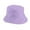 Purple, variant on Xijirk Unisex Bucket Hat with Classic Wide Brim Solid Plain Design Hat for Commuting Walking Travel Outdoor Daily Wear,Khaki,One Size