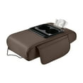 thumbnail image 1 of BotaniNest Armrest Organizer Charging Ports 5 In 1 Center Console Pad Leather Armrests Pad With Cup Holder Tissue Slot Storage Phone Slot Interior, 1 of 7