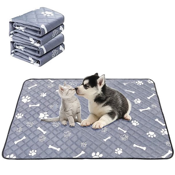 Dog Peeing Pads Dog Training Mats, Washable Dog Mats, NonSlip Pet Mats