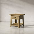thumbnail image 3 of Jofran Telluride Rustic Distressed Acacia End Table with Storage, 3 of 5