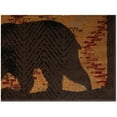 thumbnail image 3 of Mayberry Rug Sunset Valley Little River Brown Lodge Area Rug 5'3"x7'3", 3 of 5