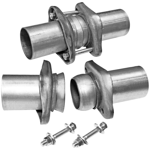 Flowmaster - 15930 - Header Collector Ball Flange - 3.00 in. to 3.00 in. - Pair