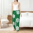 thumbnail image 6 of Lsque Snowflake Print Women's Pajama Pants, Lounge Pant - Comfortable Home Wear,Elastic Waistband, Stylish Design-XX-Large, 6 of 9