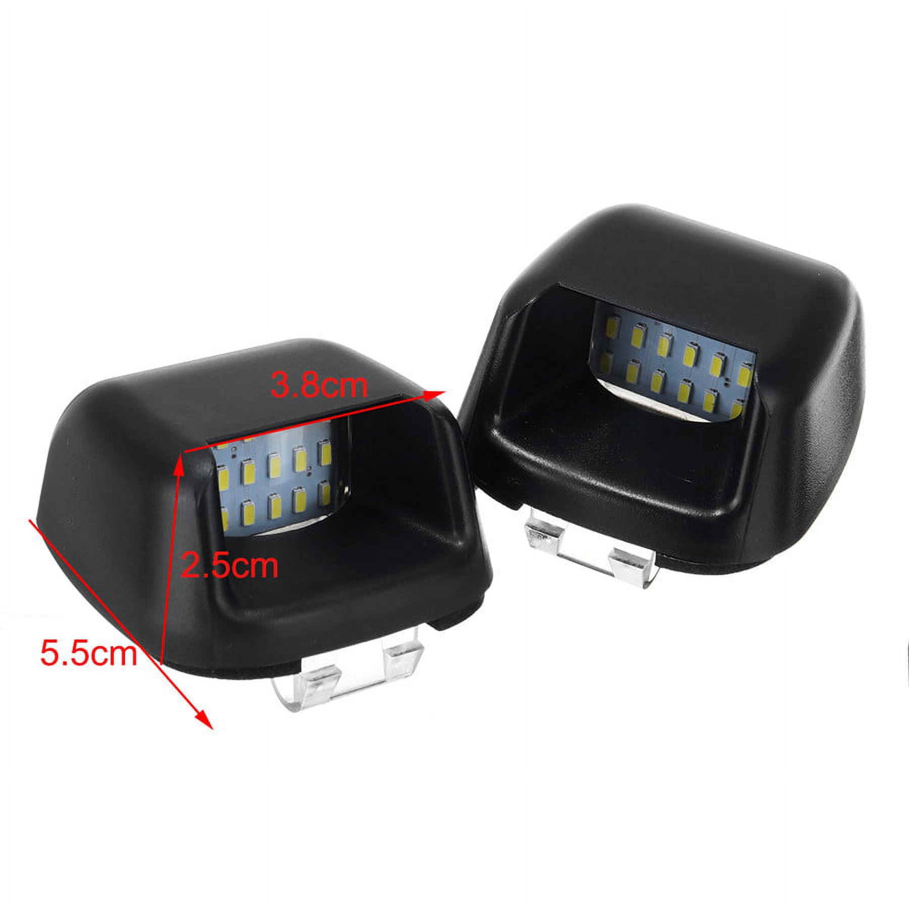 2x License Plate Light For Nissan Frontier 2007-19 Rear Bumper Replacement 18LED