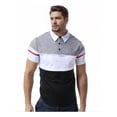 thumbnail image 1 of Playeras De Manga Corta Casual Cómoda Camisa Polo De Hombre, 1 of 6
