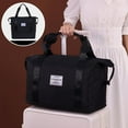 thumbnail image 3 of Lierteer Oxford cloth travel bag wet and dry separation swimming sports fitness bag White, 3 of 9