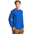 thumbnail image 4 of Gildan Men's Heavy Cotton Long Sleeve T-Shirt, 100% Cotton Adult Men Long Sleeve T-Shirt Classic fit Tee, Royal XL, 4 of 6