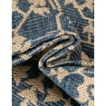 thumbnail image 4 of Unique Loom Outdoor Botanical Collection Area Rug - Allover (9' x 12' 2" Rectangle Blue/Beige), 4 of 7