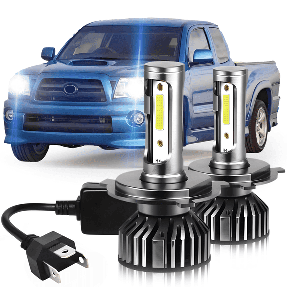 For Toyota Tacoma 1998-2011 Combo LED Headlight Kit H4 Hi/Low Beam Bulbs