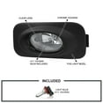 thumbnail image 3 of Spec-D Tuning Clear Driving Fog Lights + Bulbs + Switch Compatible with 2004-2005 Acura TSX L+R Pair Assembly, 3 of 7