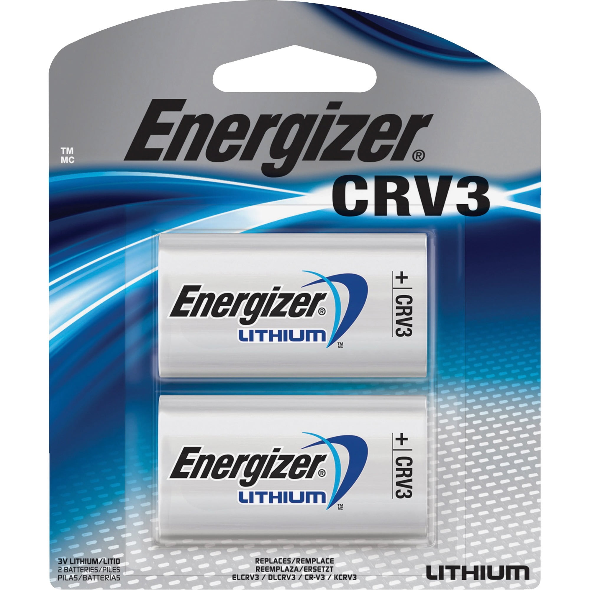 Energizer CRV3 Batteries, 2 Pack For Multipurpose 3 V DC 3000 mAh