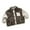 Brown, variant on LYMAYTER Kids Unisex Fleece Jacket Girls Boys Solid Color Long Sleeve Outerwear Toddler Winter Warm Thickened Coats for 9 Months - 7 Years