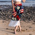 thumbnail image 6 of Flag Plants Stunning Chiffon Summer Beach Dresses for Women, 6 of 6