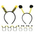 thumbnail image 1 of 8 diademas creativas de abeja con tentáculos de abeja, aros para el pelo, accesorios para el cabello para fiestas de abejas, 1 of 8
