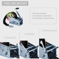 thumbnail image 4 of OPENROAD Manual Operation 3500 lb Hand Gear Winch Including Gear Grease and Two Crank Handles with 25 FT, 4 of 7