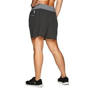 RBX Active Womens Plus Size Woven Walking Short With Pockets