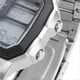 thumbnail image 3 of Watch Waterproof Alloy Digital Chronograph Stopwatch Luminous Sports Watch Built in BatterySilver, 3 of 4