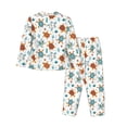 thumbnail image 2 of Wukai Various Turtle Print Women's Pajama Set - Soft Long Sleeve Sleepwear for Comfort and Style-XX-Large, 2 of 9