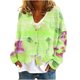 thumbnail image 2 of Puntoco Chaqueta Informal Con Botones Y Estampado De Moda Para Mujer, 2 of 5