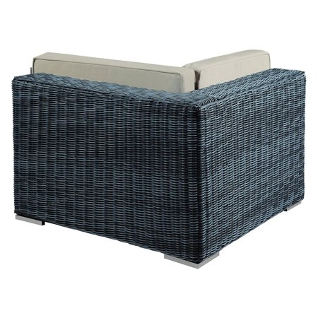 Summon Outdoor Patio Sunbrella&uml; Corner by Modway