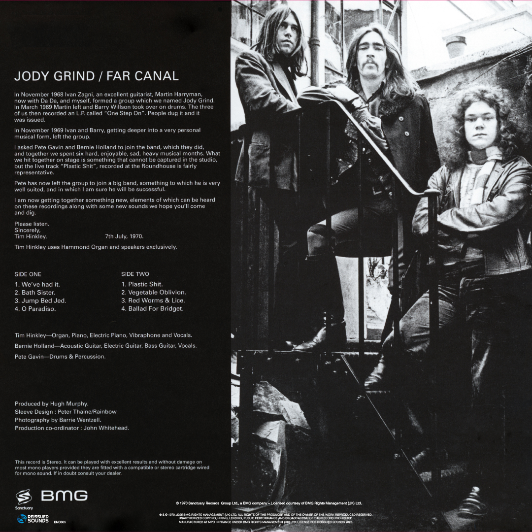 The Jody Grind - Far Canal - Music & Performance - Vinyl