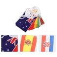 thumbnail image 4 of EeaseCA World Flag Banner International Flags Banner 32 Country Flags Banner Decoration, 4 of 8