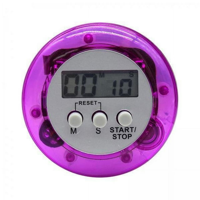 2 Temporizadores de Cocina para Hornear, Temporizadores de Escritorio, Reloj Digital, Temporizador Digital Multiusos Independiente para El Hogar, 2 piezas