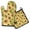 Sunflower, variant on White Sunflower Kitchen Oven Mitt and Pot Holder Sets 2 Pcs for Baking, Cooking and Grilling, Heat Resistant Up To 392 °F