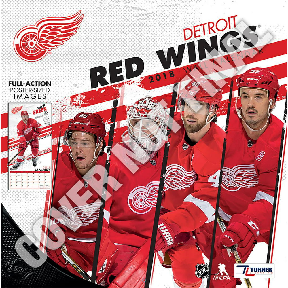 Detroit Red Wings 2019 12x12 Team Wall Calendar (Other)