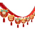 thumbnail image 4 of S SERENABLE 2024 Chinese Year New Year Garland 3 Meters Spring Festival Ornament Success Happiness Ceiling Decoration for Resraurant B, 4 of 8