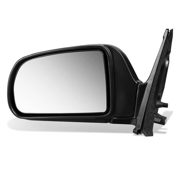 DNA Motoring OE Style Black Manual Left Side Door Mirror for 1998-2003 Toyota Sienna