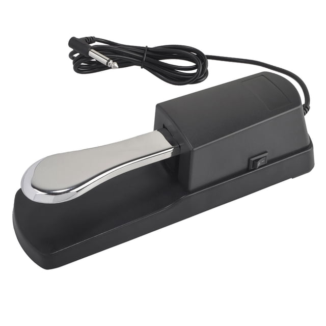 Pedal de sustain ammoon Teclado de Piano Sustain Pedal para Casio Yamaha Roland Piano Electrico Órgano Electrónico Meterk Pedal de sustain