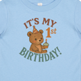 thumbnail image 4 of Inktastic Cute Teddy Bear 1st Birthday Celebration Boys or Girls Baby T-Shirt, 4 of 5
