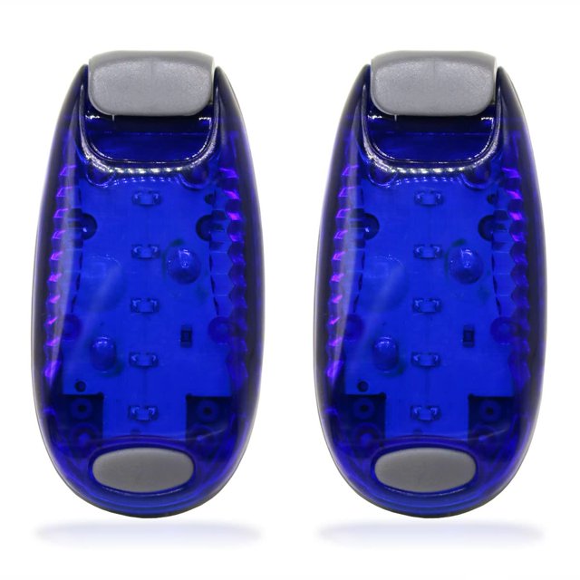 2 uds. De luces LED de seguridad para perros y personas, luz para correr con Clip estroboscópico de alta visibilidad, 3 modos para corredores, ciclismo, resistente a la intemperie oso de fresa Hogar