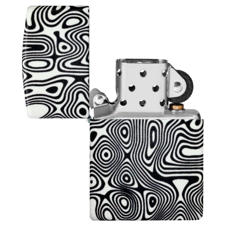 Zippo Glowing Swirls Design 540 Color Glow in the Dark