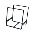 thumbnail image 2 of Yuarrent Estante para platos apilable, organizador multifuncional y ahorrador de espacio, elegante estante de Metal, organizador de platos, Organizadores de utensilios de cocina Negro S, 2 of 6
