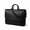 BLACK, variant on HANDMADE Vegan Leather Briefcase Messenger Bag for Men & Women | 15.6-inch Laptop Office Bag | Water Resistant Professional Business Bag