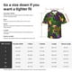 thumbnail image 5 of Balery Mardi Gras7 Camisas hawaianas de manga corta para hombre, camisas playeras de corte holgado, camisas de vacaciones con botones,Small, 5 of 7