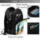 thumbnail image 4 of Balery African Women Mochila con carga USB para hombre y mujer - Mochila impermeable y antirrobo para portátil con puerto USB para viajes, trabajo, estudios y universidad, 4 of 7