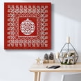 thumbnail image 6 of Fair Isle Snowflake VI- Gallery Wrapped Canvas, 6 of 9
