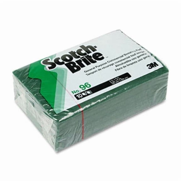 Scotch-Brite Scotch-Brite Commercial Scouring Pad- 6 x 9- 10/Pack
