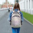 thumbnail image 6 of FORMRS Kids School Backpack Elementary Student Unisex Travel Bookbag with Reflective Stripes, Purple Deer, 6 of 7