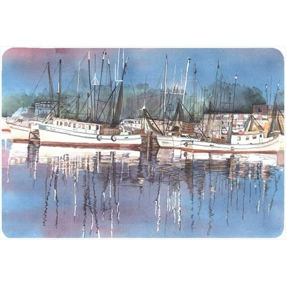 9.25 x 7.75 in. Harbour Mouse Pad, Hot Pad Or Trivet