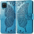 thumbnail image 2 of Compatible with Samsung Galaxy A42 5G Wallet Case for Women, Leather Flip Folio with Kickstand Magnetic and Card Holder Protective Case for Samsung Galaxy A42 5G Butterfly Blue SD, 2 of 14