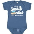 thumbnail image 3 of Inktastic Let Me Smash Cake Its My Birthday Boys Baby Bodysuit, 3 of 5