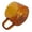 Amber, variant on Clear Glass Mug For Coffee, Tea Milk, 250ml Capacity, Easy To Clean Handle