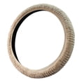 thumbnail image 2 of 15'' Car Steering Wheel Cover Plush Anti-slip Breathable Automobile Accessory, 2 of 9