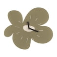thumbnail image 2 of Relojes de acrílico , relojes de pared de plástico que no hacen tictac con Relojes silenciosos decorativos irregulares creativos Flor Colco reloj moderno decorativo, 2 of 8