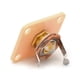 thumbnail image 5 of Placa de enchufe de salida de guitarra eléctrica cuadrada para piezas de guitarra amarillo Yuyangstore Jack de salida de guitarra LP, 5 of 8