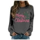 thumbnail image 2 of WILLBEST Sudaderas para Mujer Sudadera Navideña para Mujer: Camiseta con Estampado de Muñeco de Nieve Sudadera Sin Capucha con Estampado Navideño Top Navideño X-Grande, 2 of 4